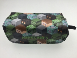 Minecraft Double zipper PU stu...