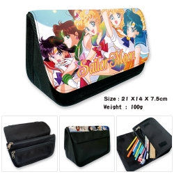 sailormoon Velcro canvas zippe...