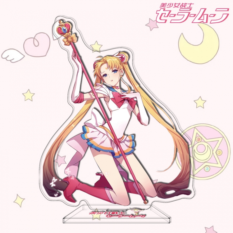 sailormoon Anime characters acrylic Standing Plates Keychain 16cm