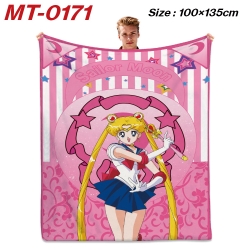 sailormoon Anime Flannel Blank...