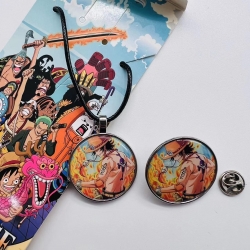 One Piece Anime Cartoon Neckla...