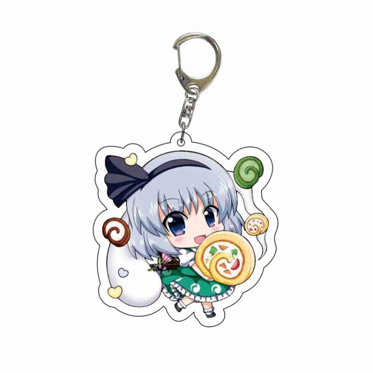 East Anime Acrylic Keychain Charm price for 5 pcs 8917