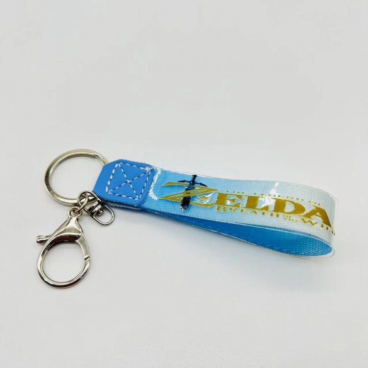 The Legend of Zelda Anime peripheral colorful lanyard keychain Blister cardboard packaging  923 price for 5 pcs