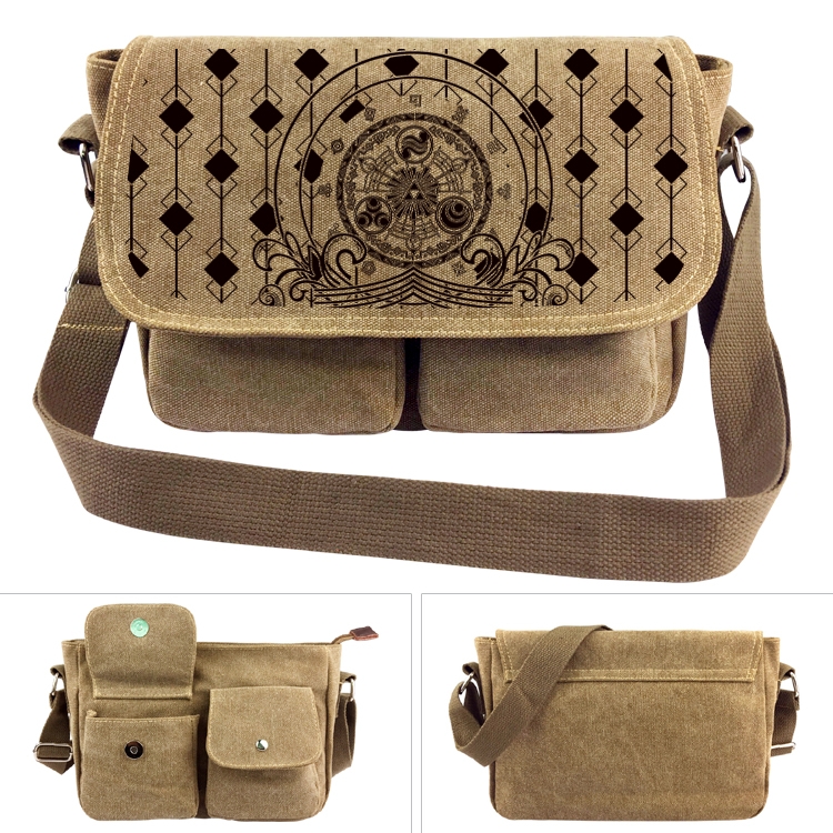 The Legend of Zelda Anime peripheral canvas shoulder bag shoulder bag 7x28x20cm 