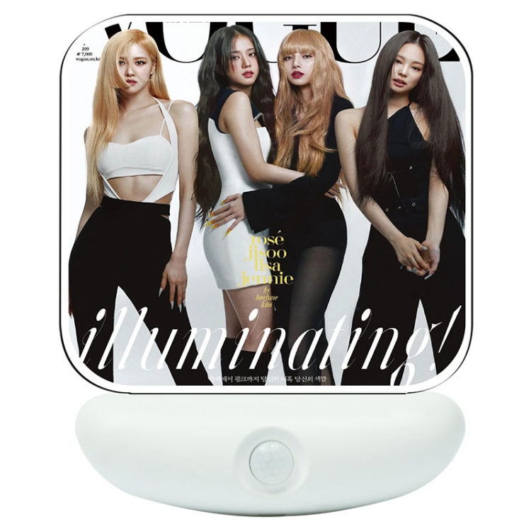 BLACK PINK Movie star charging induction night light box set 12X8cm