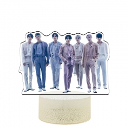 BTS Color Acrylic Night Light ...