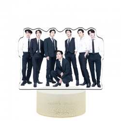 BTS Color Acrylic Night Light ...