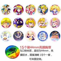 sailormoon Anime round Badge B...