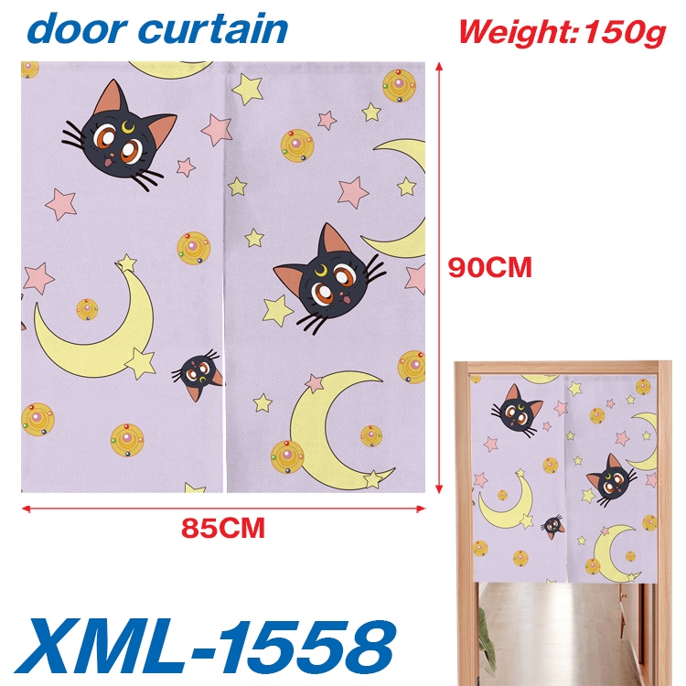 sailormoon Animation full-color curtain 85x90cm XML-1558A