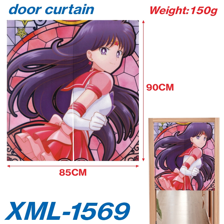 sailormoon Animation full-color curtain 85x90cm XML-1569A