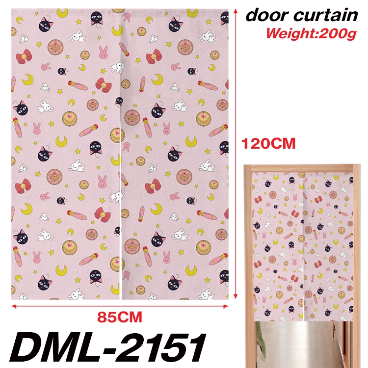 sailormoon Animation full-color curtain 85x120CM  DML-2151