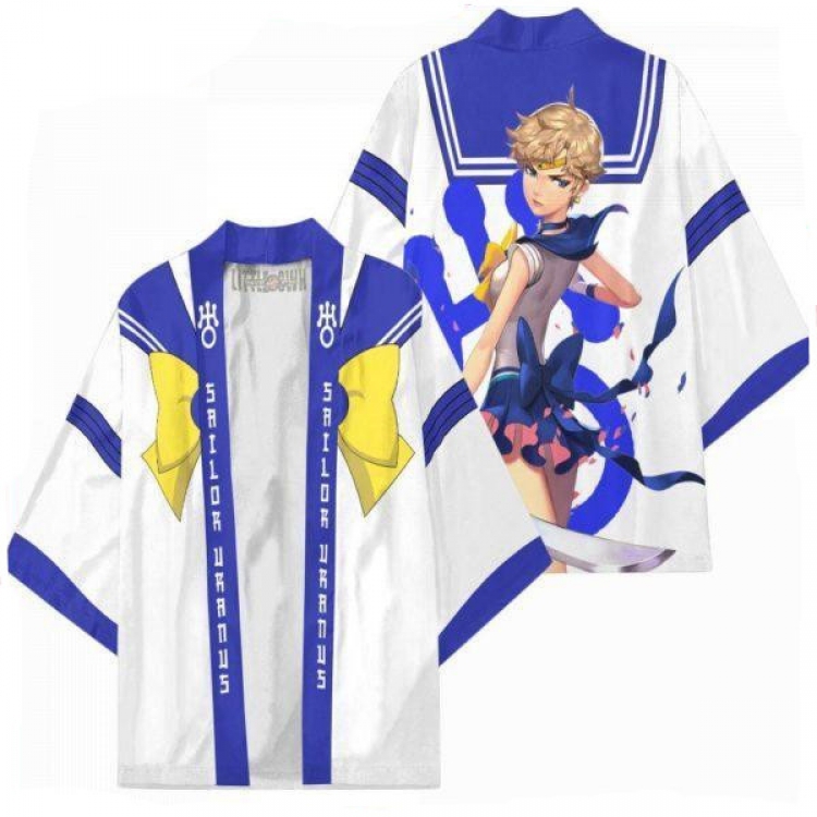 sailormoon Full color COS kimono cloak jacket from 2XS to 4XL  three days in advance