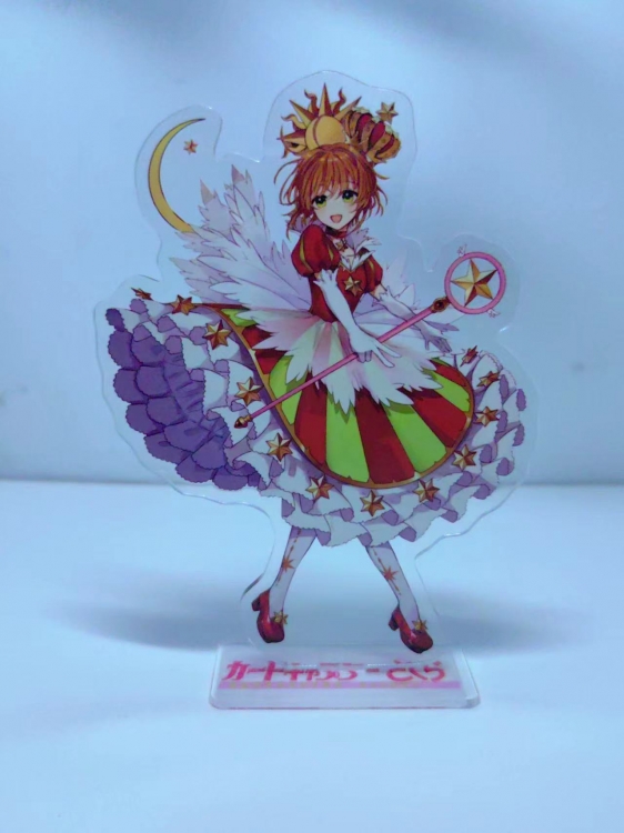 sailormoon Anime Laser Acrylic Humanoid  keychain Standing Plates