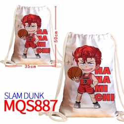 Slam Dunk Canvas drawstring po...