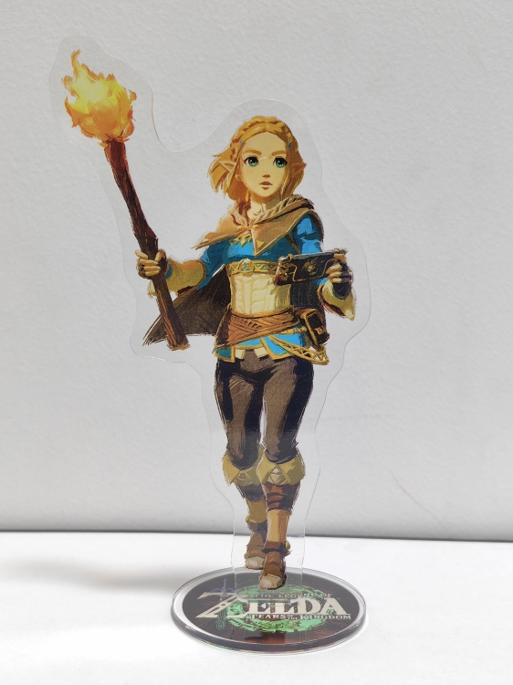 The Legend of Zelda Anime Laser Acrylic Humanoid keychain Standing Plates