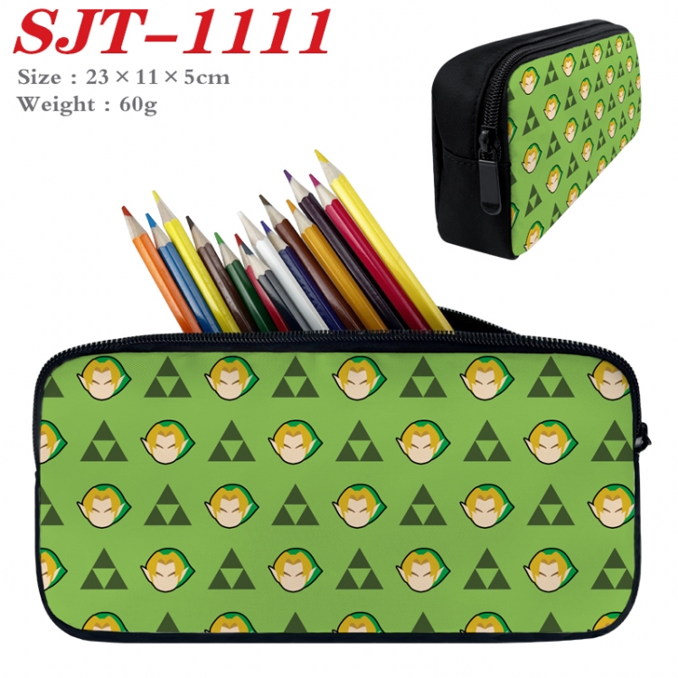 The Legend of Zelda  Anime nylon student pencil case 23x11x5cm