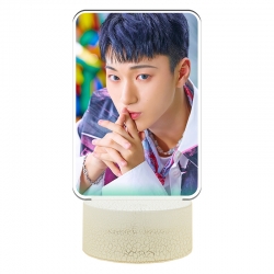 ATEEZ Acrylic Night Light 16 C...