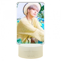 ATEEZ Acrylic Night Light 16 C...