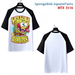 SpongeBob Anime raglan sleeve ...