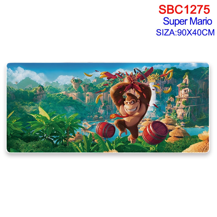 Super Mario Anime peripheral edge lock mouse pad 90X40CM SBC-1275-2