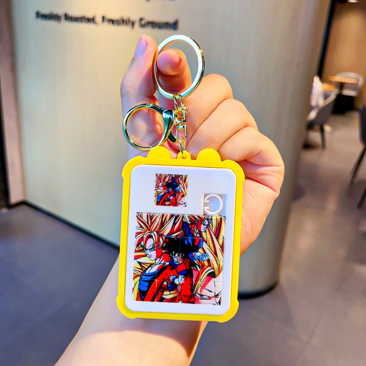 DRAGON BALL Puzzle series Cartoon Surrounding 3D Car Keychain Bag Hanging Accessories price for 5 pcs