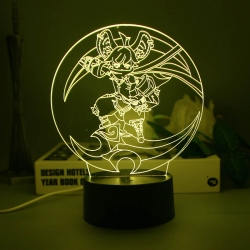 King glory 3D night light USB ...