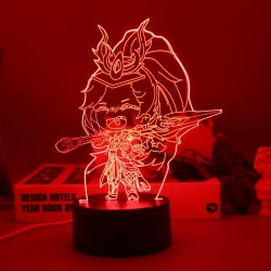 King glory 3D night light USB ...