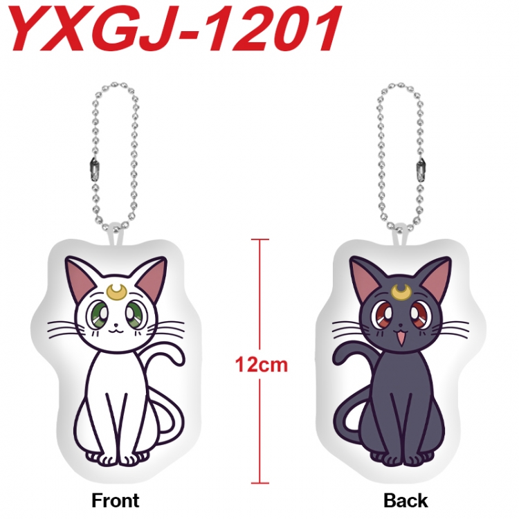 sailormoon Anime Alien Plush Doll Pendant Keychain Pendant Toy 12cm price for 5 pcs  YXGJ-1201