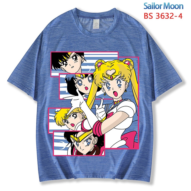 sailormoon ice silk cotton loose and comfortable T-shirt from XS to 5XL  BS-3632-4