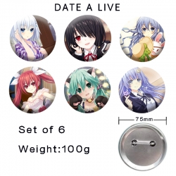 Date-A-Live Anime tinplate las...