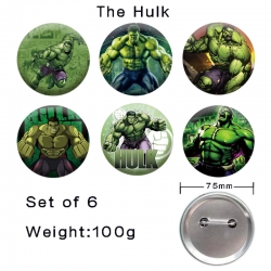 The Hulk Anime tinplate laser ...