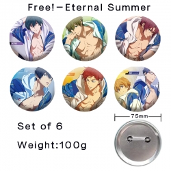 Free! Anime tinplate laser iro...