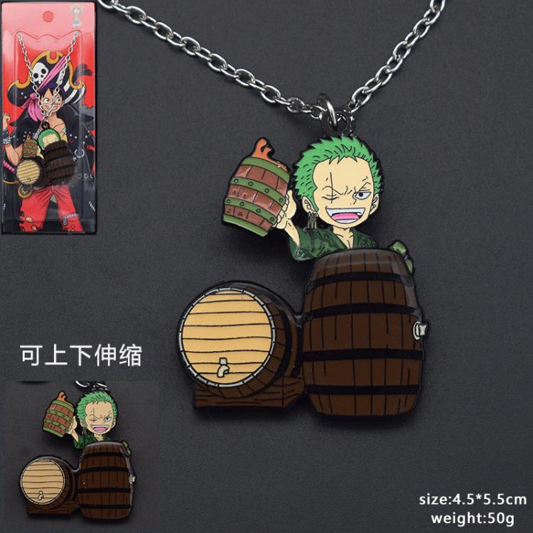 One Piece Anime peripheral adjustable necklace pendant