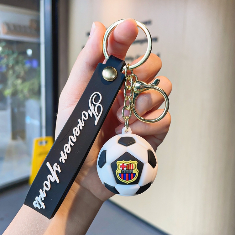 world cup soccer 3D stereosc car keychain bag hanging accessories price for 5 pcs