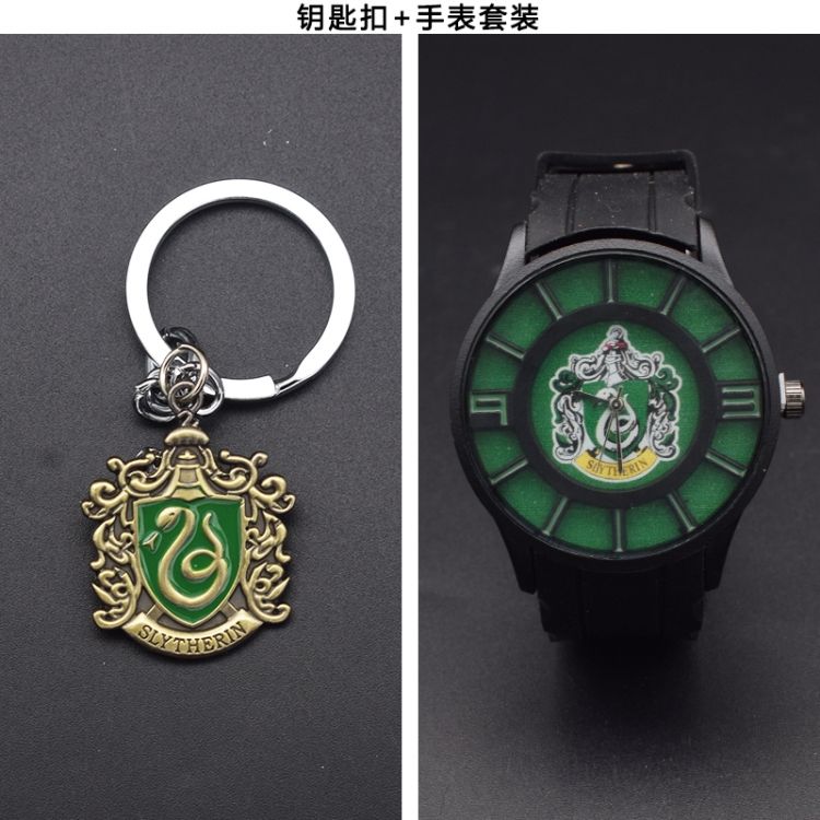 Harry Potter Metal keychain watch set