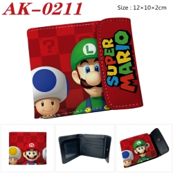 Super Mario Anime PU leather f...