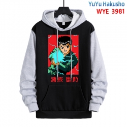 YuYu Hakusho Anime black and g...