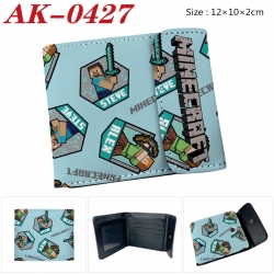 Minecraft Anime PU leather ful...