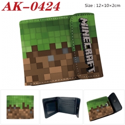 Minecraft Anime PU leather ful...