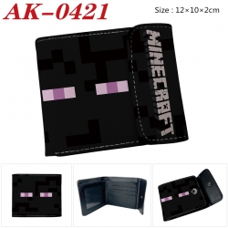 Minecraft Anime PU leather ful...