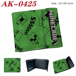 Minecraft Anime PU leather ful...