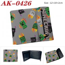 Minecraft Anime PU leather ful...