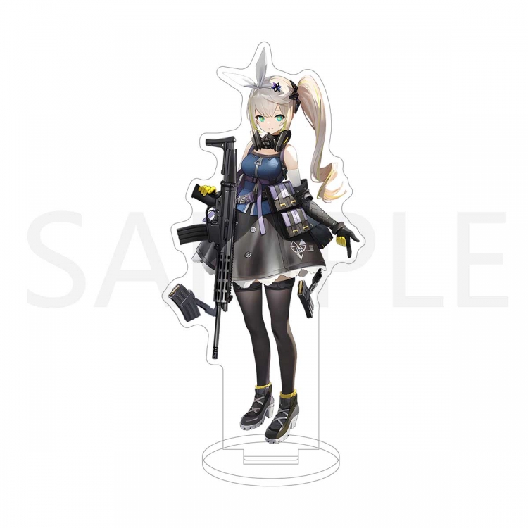 Girls Frontline Anime characters acrylic sandwiching Standing Plates Keychain 15cm