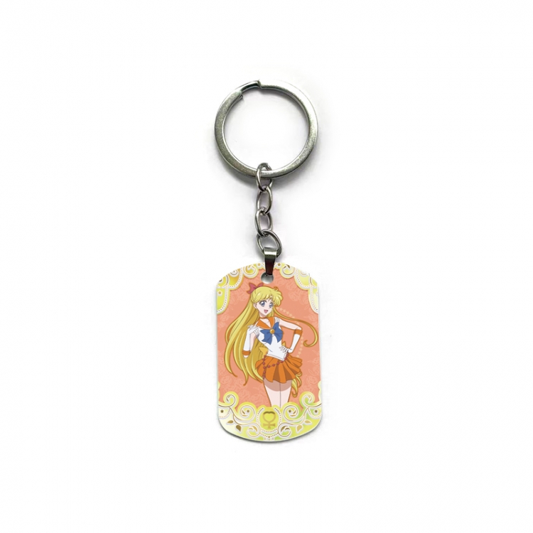 sailormoon Anime double-sided full-color printed keychain price for 5 pcs