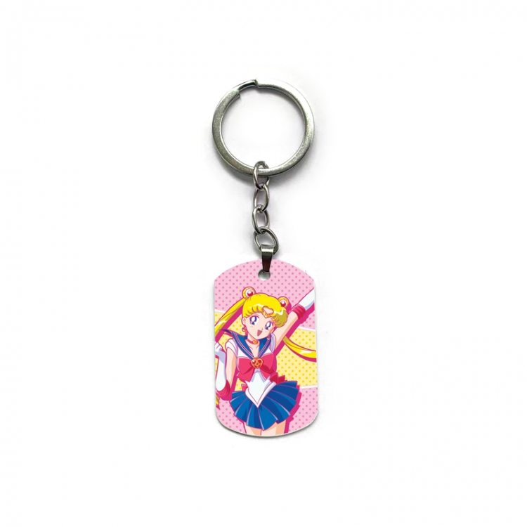 sailormoon Anime double-sided full-color printed keychain price for 5 pcs