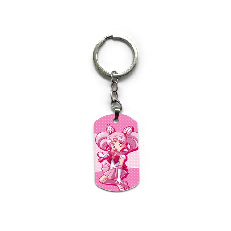 sailormoon Anime double-sided full-color printed keychain price for 5 pcs