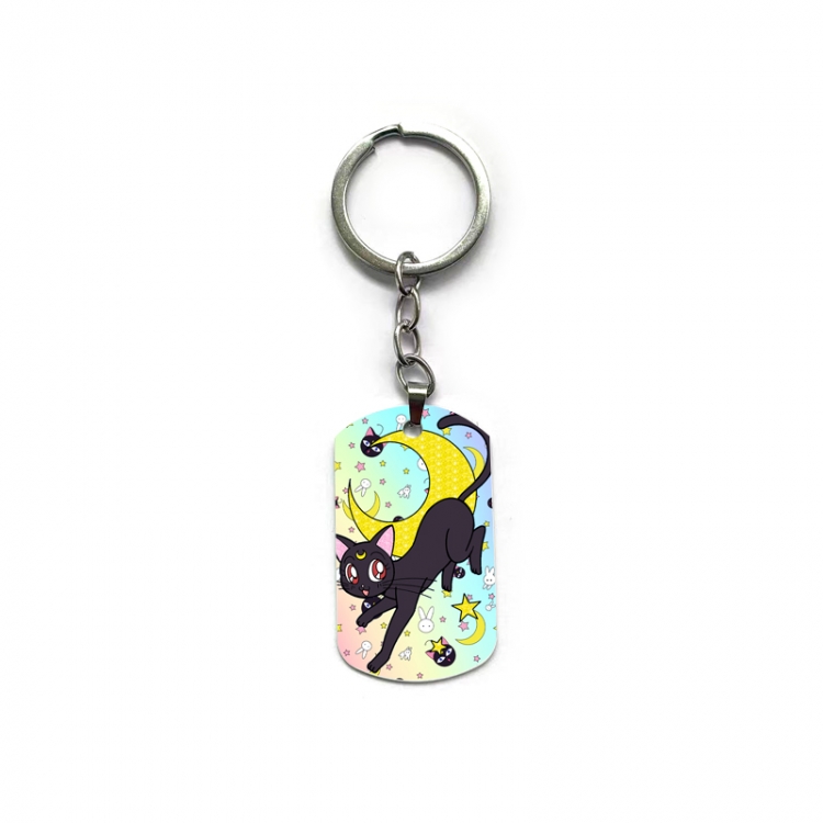 sailormoon Anime double-sided full-color printed keychain price for 5 pcs