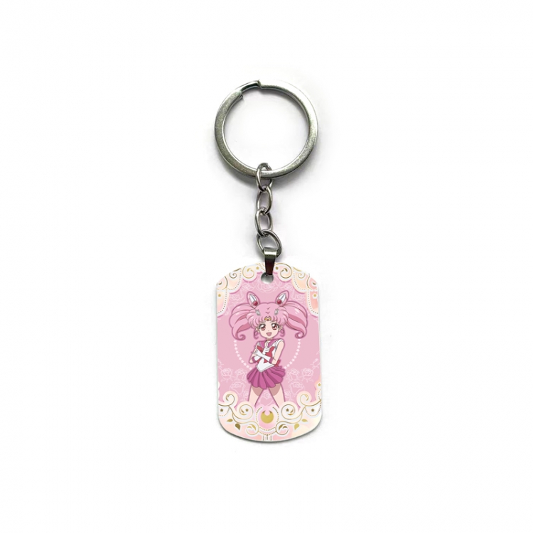 sailormoon Anime double-sided full-color printed keychain price for 5 pcs