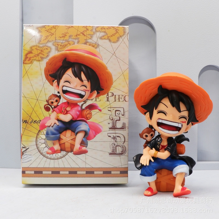 One Piece Boxed Figure Decoration Model 12-13CM