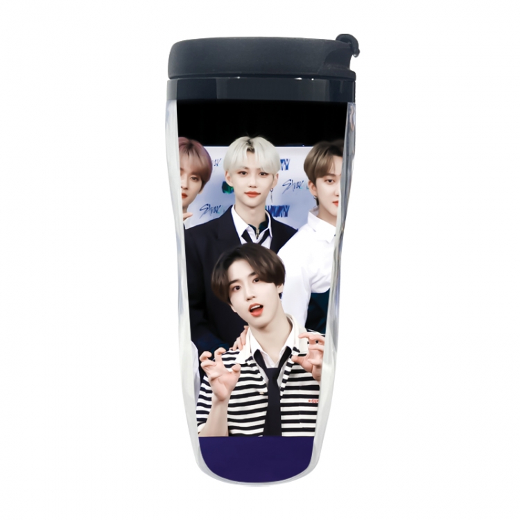 stray-kids Anime double-layer insulated water bottle and cup 350ML